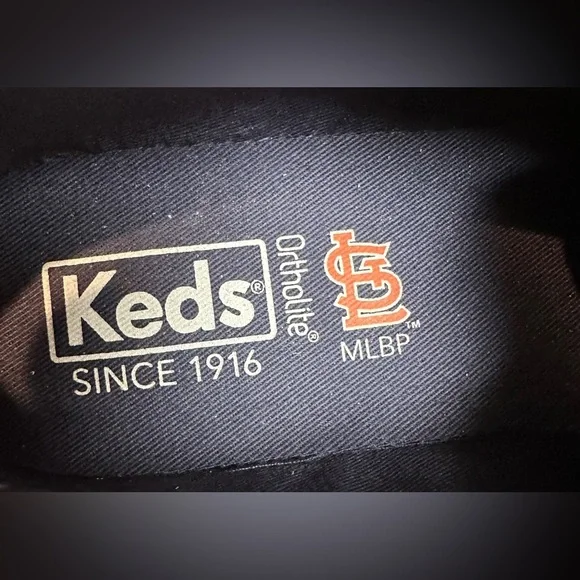 Keds St. Louis Cardinals MLB Pennant Baseball Lace Up Sneakers Women’s Size 9 - Picture 6 of 12